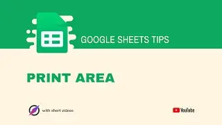 How to set print area in Google Sheets?