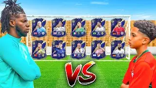 FC 25 CARD BATTLE VS KID RONALDO!!