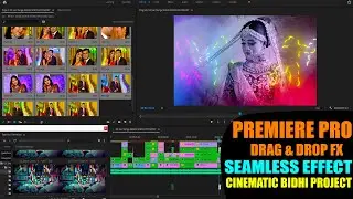 PREMIERE PRO PROJECT & DATA | DRAG & DROP FX | Seamless Effect in Premiere Pro | Batch Export