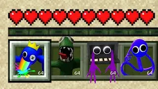 Minecraft PE : FORBIDDEN MUTANT RAINBOW FRIENDS MOD in Minecraft Pocket Edition