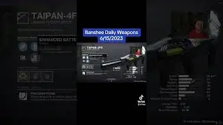 Banshee Daily Weapons and Rolls 6/15/2023 #destiny2