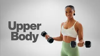 20 min Upper Body Dumbbell Workout (Strength & Tone)🔥