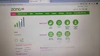 how to change zong device password