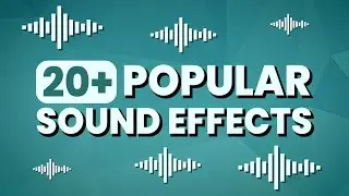 Popular Sound Effects YouTubers Use #2 - Free 20+ Pack