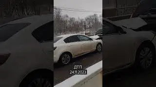 ДТП. Авария. Пушкин, Кузьминское шоссе. 24.11.2023
