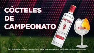 Prepara cócteles para ver el partido con Beefeater