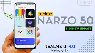 Realme Narzo 50 Realme UI 4.0 Update F.01 Full Review | Narzo 50 May F.01 Update 2023 | RMUI 4.0⚡⚡