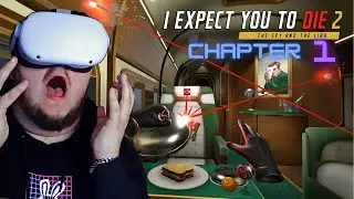 BEST GAME ON OCULUS VR 2022?? I Expect You To Die 2 On Oculus Quest 2 Is AMAZING!