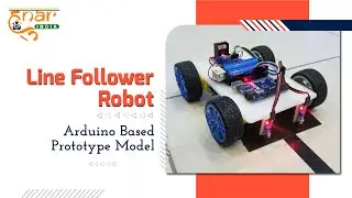 How to Make a Line Follower Robot | Episode 1 | Arduino Based Prototype Model | Hunar India