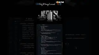 3D Carousel Effect Using Only HTML & CSS - Image Slider