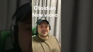 Новое видео на канале про #obsidian