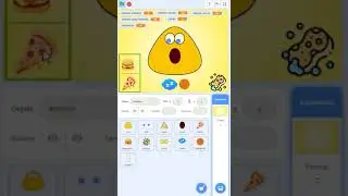 Creando (programando) a Pou en Scratch: parte 1, dandole comida a Pou