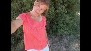 Шью по Бурде. Блузка в стиле ретро из Бурда 4/2018, модель 127.