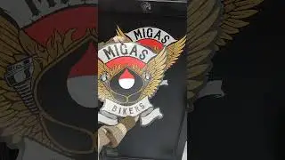 Stiker magnet khusus besi nisa lepas pasang #magnetcustom #ronitadigitalprinting