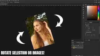How to Rotate Image or Selection in Photoshop | Photoshop Tutorial 