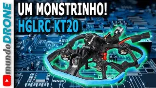 UM "CINEWHOOP" para LOCAIS MUUUUUUITO FECHADOS