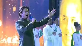 Ali Zafar singing our national anthem is pure gold.