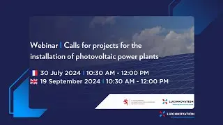 Calls for projects for the installation of photovoltaic power plants - English Session