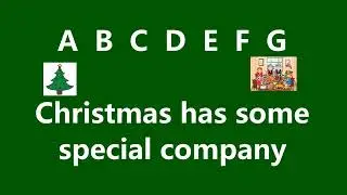 Christmas ABC - First Grade 2021