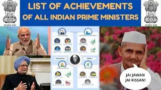 The Greatest Achievements of Every Indian Prime Minister!