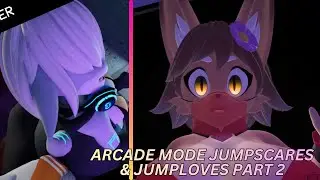 ❤️ALL ARCADE MODE Jumploves/Jumpscares PART 2❤️ | In Heat: Lustful Nights
