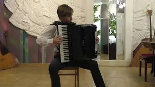 Шуваев Кирилл, 4 курс спо, 4 группа, соло, аккордеон, класс преподавателя Букаевой А. В.