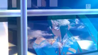 『初音ミク 4K 60 FPS』 モノクロ∞ブルースカイ  Monochrome∞Blue Sky【PDA-f Ver.】