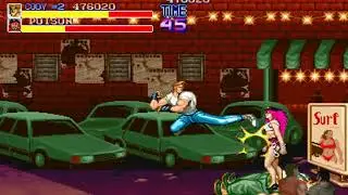 Final Fight gameplay - 2019 - 1 credit - Cody - 2/5