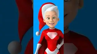 Funny 3D animation video, Green screen animation background  