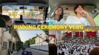 My Sister’s Pinning Ceremony✨| Road Trip with fam | Vlog episode 4