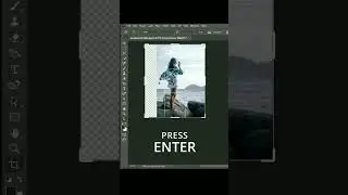 How to use content Aware Crop tool in Photoshop! #shorts #photoshoptricks #photoshop #reels