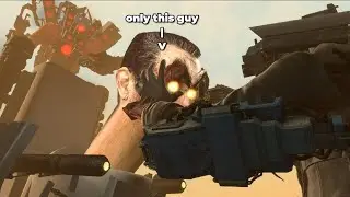 skibidi toilet 65 but it's only fake G-man sounds