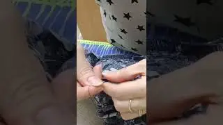 Вытачка на пятинитке  #вытачка #швейныесекреты #пятинитка