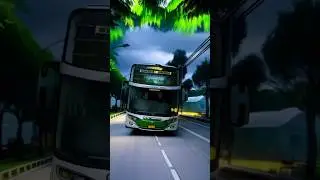 Telolet bus #bussid #basurihorn #busmania #basuriairhorn #teloletbasuri #teloletslowmo #fyp