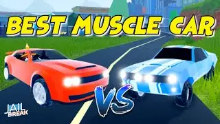The Best Muscle Car in Jailbreak: CHALLENGER vs MUSTANG