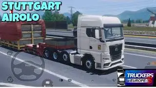 Truckers of europe 3 gameplay | Machine Parts for Airolo