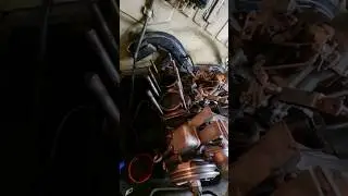 СНЯЛ ГБЦ С МОТОРА ЗАЗ 965