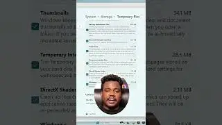 Windows C Drive Space Clean Up Trick 🔥 #shorts #tech