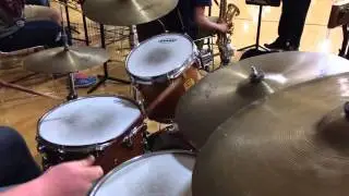 Basie straight ahead- drum cam-Sam kottke