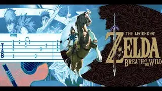 The Legend of Zelda - Song of Storms Tutorial Guitar