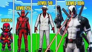 DEADPOOL SEVİYELERİ 😱 - Minecraft