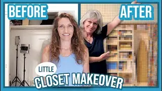 DIY Small Closet Makeover and Organization