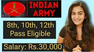 Indian Army Agniveer Recruitment 2024 | Bhartiya Sena Rally Bharti 8th Pass, 10th Pass, 12th Pass