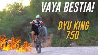 ¿BICI eléctrica o MOTO? BARATA y muy POTENTE!!! (DYU King 750)