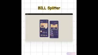 Bill Splitter using Html css and js... #coding #love #trending
