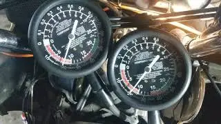 Результат синхронизации дроселей инжектора Honda NT700V Deauville.