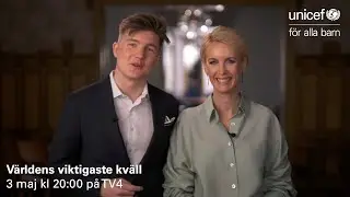 Missa inte Världens viktigaste kväll – och roligaste den 3 maj!