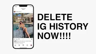 How To Delete Instagram Search History Permanently!