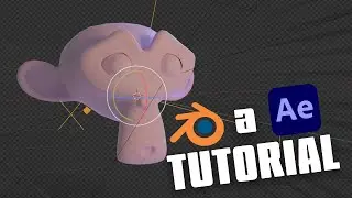 Tutorial - How to export camera animations from Blender 3.2 to Adobe After Effects Step by Step 👌