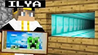 Suratni orqasidagi olmosli tunelda nima bor #Ilya_Minecraft